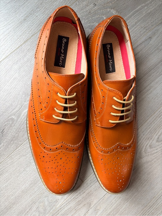 Bruno Marc Other - New! Bruno Marc Men's Prince Classic Oxford Shoes, Size 13, Luggage Colour.
